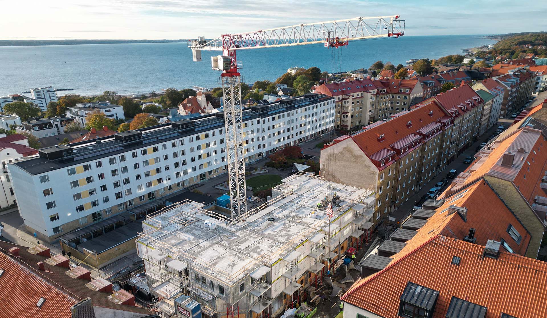 Nyproducerat bostadshus